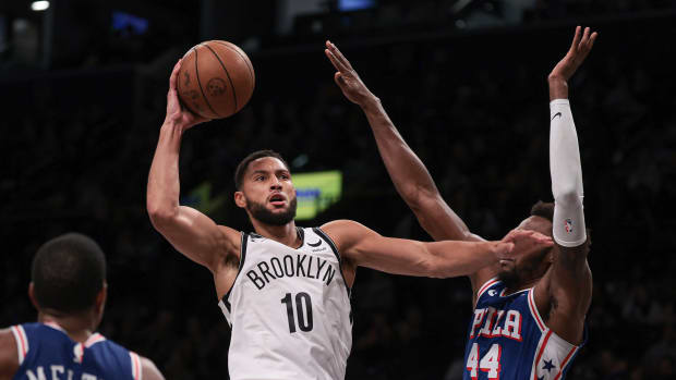 Brooklyn Nets point guard Ben Simmons